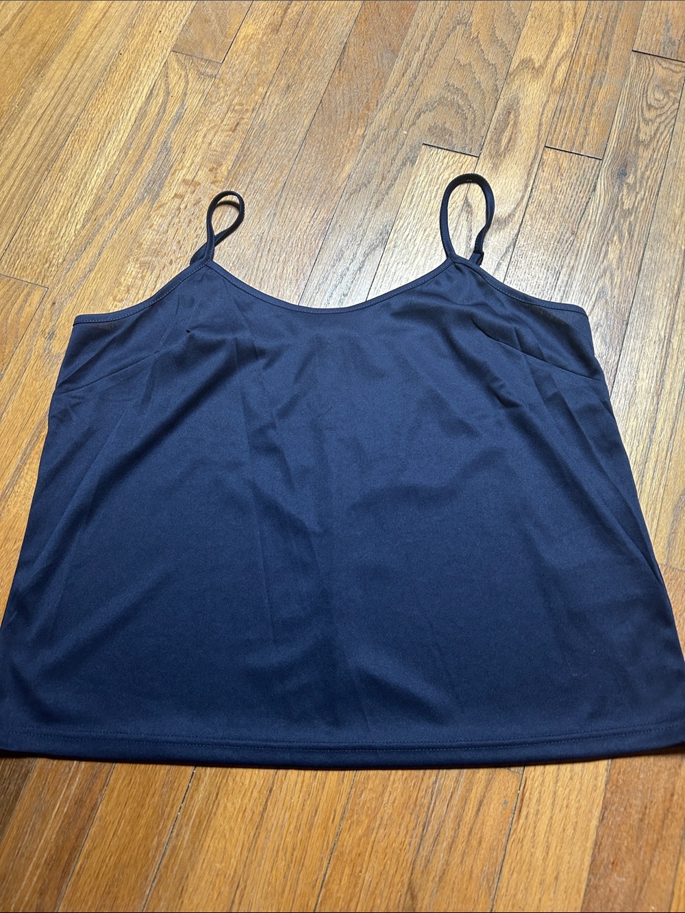 Nicole Miller Navy Spaghetti Strap Camisole